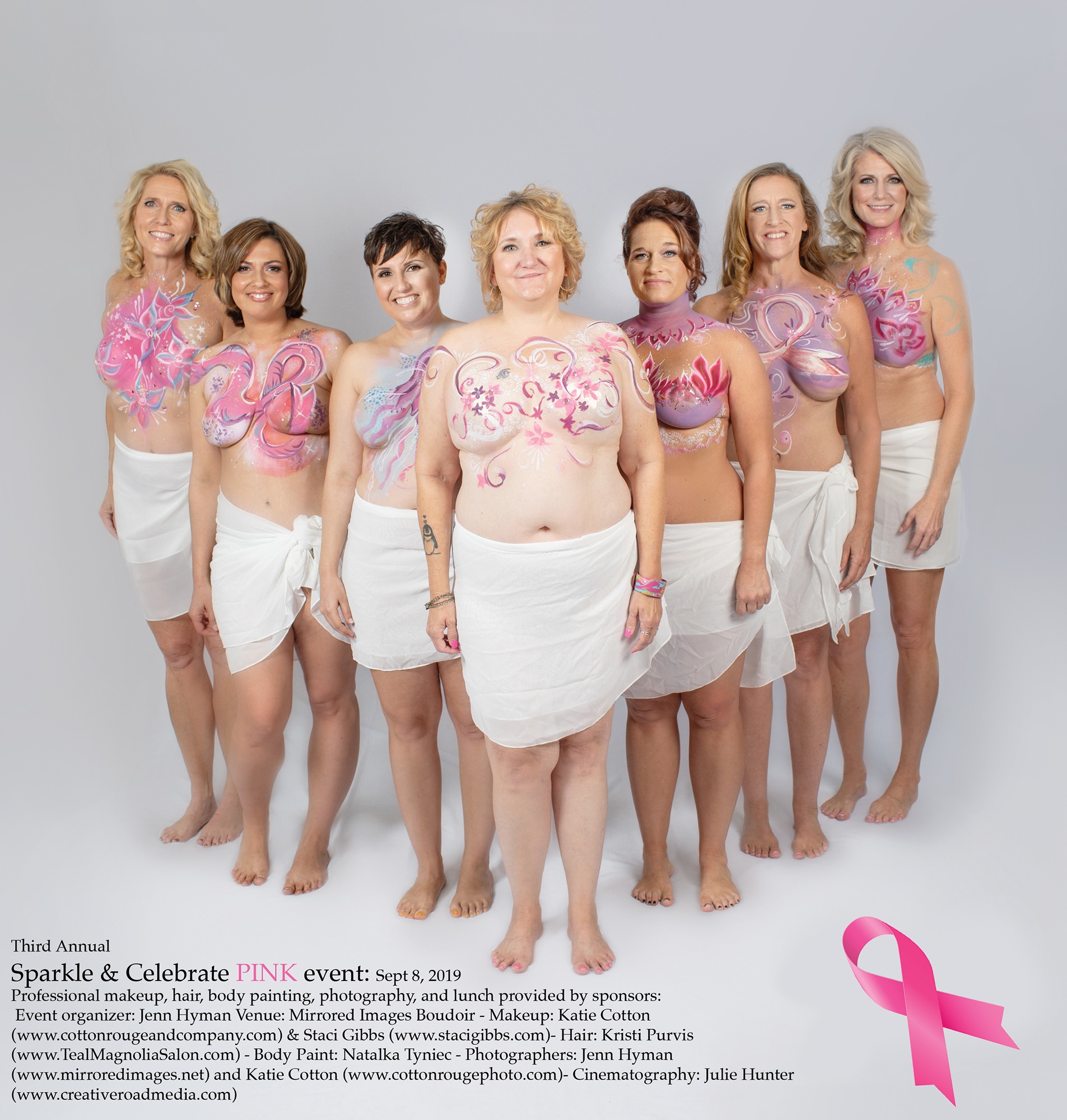 breast cancer event, breast cancer, cancer, survivor, mastectomy, breast reconstruction, atlanta, cancer event, free event, volunteer, susan g komen, body paint, glitter, self love, body positive, embrace your scars